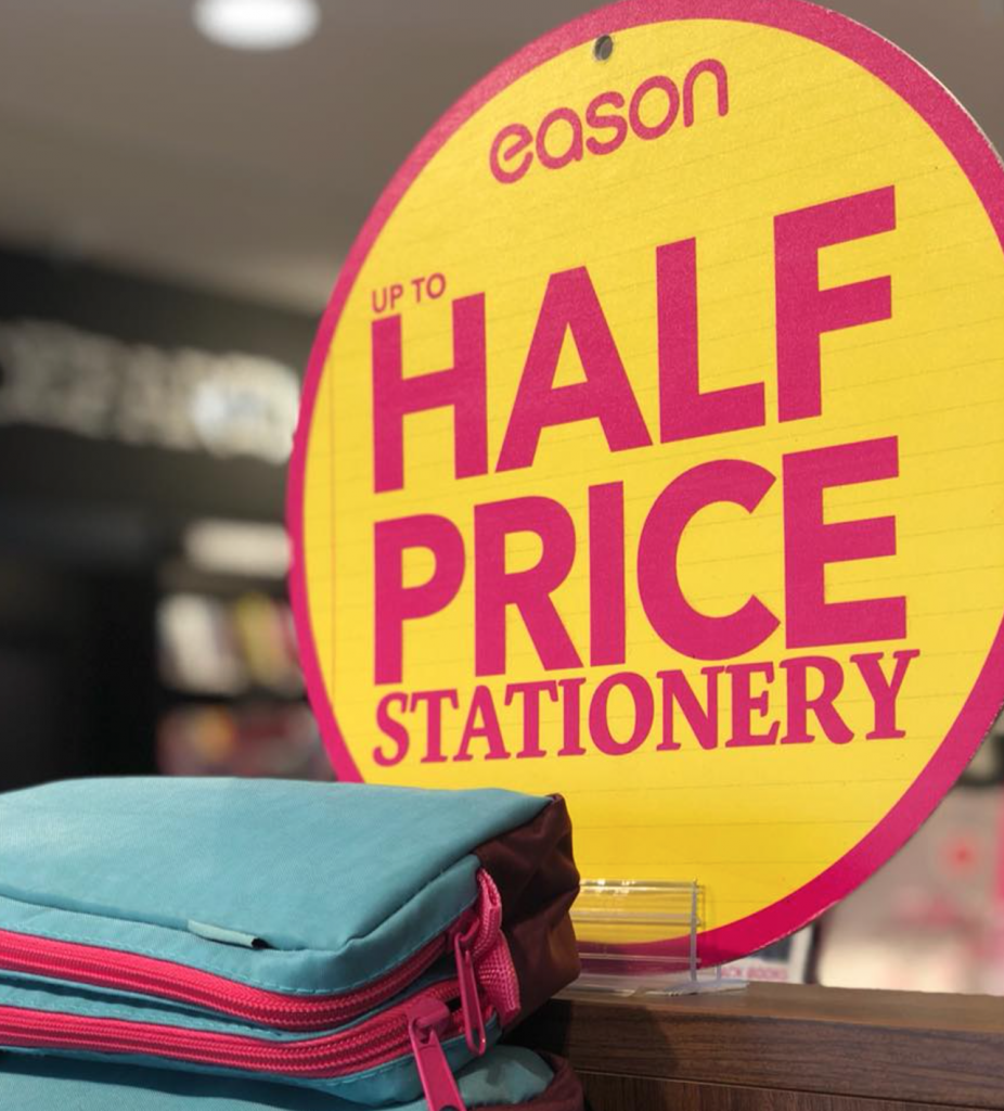 Easons Half Price offer