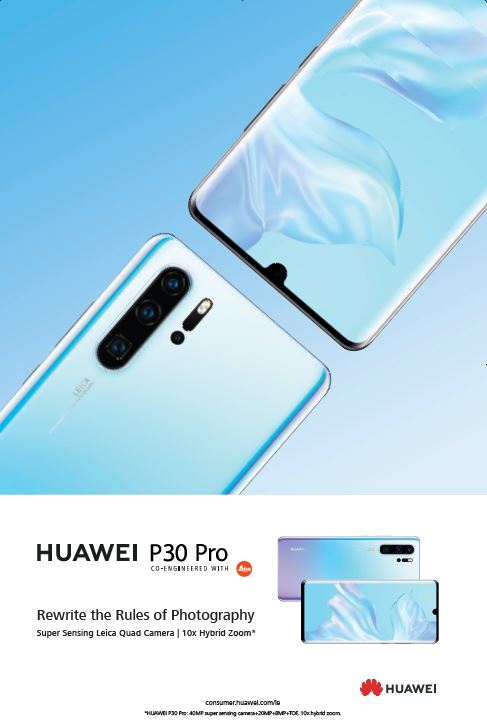 Huawei P30 - rewrite the rules of photography