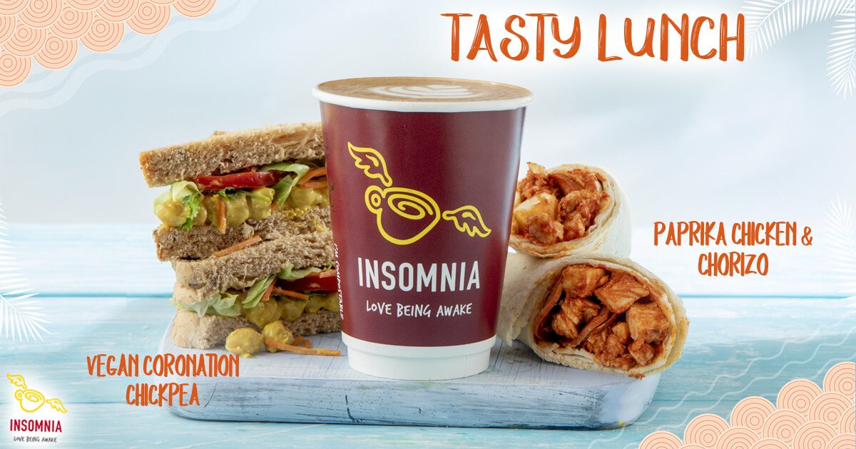 Insomnia - tasty lunch